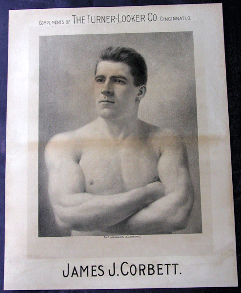 Corbett, James J. Lithograph