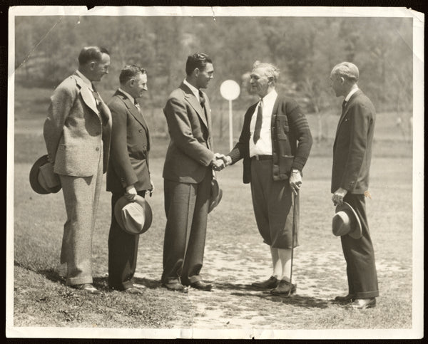 Schmeling,Max Vintage Photo with Joe Jacobs  1931