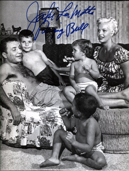 LaMotta,Jake Signed Photo