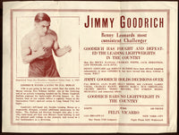 Goodrich,Jimmy Vintage Promotional Flyer
