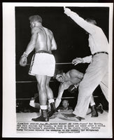 PATTERSON, FLOYD-ROY HARRIS WIRE PHOTO (1958)