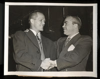 Zale,Tony and Barney Ross Original Wirephoto  1948