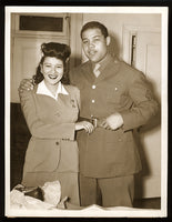 Louis,Joe Vintage Wirephoto 1944