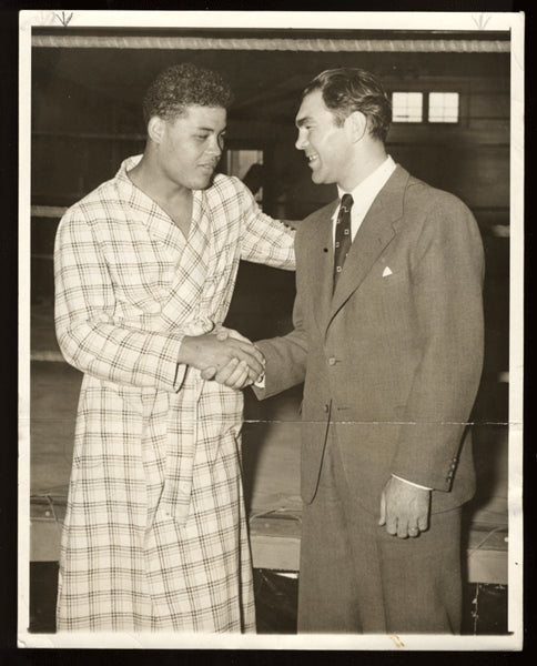 Louis,Joe and Schmeling Wirephoto 1936