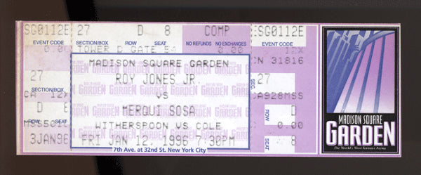 JONES, JR., ROY-MERQUI SOSA FULL TICKET (1996)