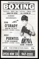 O'Grady,Sean-Puentes Official Program  1976