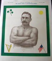 SULLIVAN, JOHN L. ORIGINAL POSTER (1889)