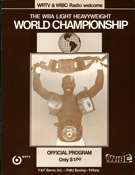 JOHNSON, MARVIN-JEAN-MARIE EMEBE OFFICIAL PROGRAM (1986)