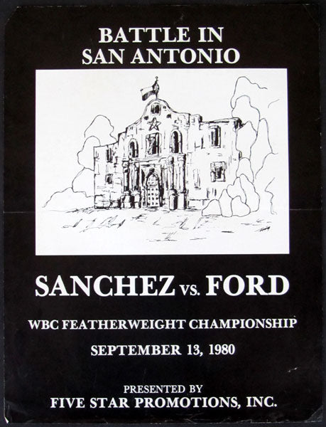 SANCHEZ, SALVADORE-PATRICK FORD ADVERTISING POSTER (1980)