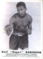 ROBINSON, SUGAR RAY PROMOTIONAL PHOTOGRAPH (MID 1940'S)