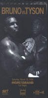 TYSON, MIKE-FRANK BRUNO II SOUVENIR WRITING PAD (1996)