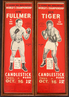 FULLMER, GENE-DICK TIGER ON SITE POSTERS (1962)
