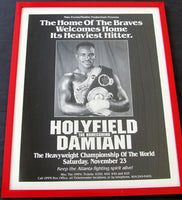 HOLYFIELD, EVANDER-FRANCISCO DAMIANI ON SITE POSTER (1991)
