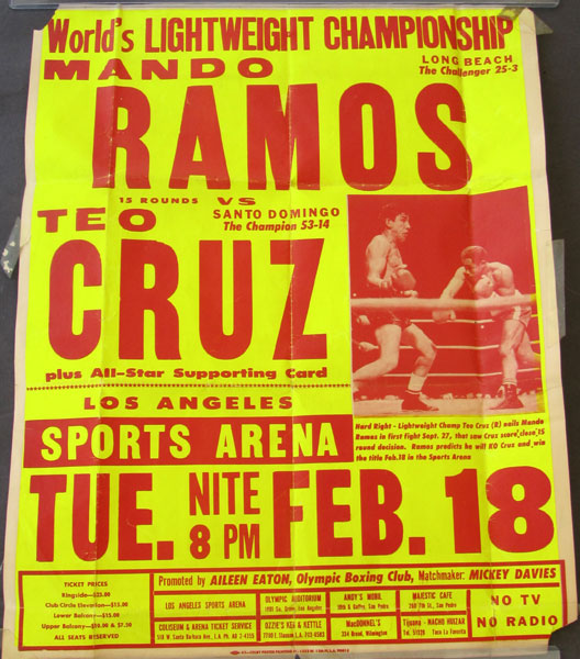 RAMOS, MANDO-CARLOS TEO CRUZ OFFICIAL ON SITE POSTER (1969)