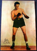 CONN, BILLY HAND COLORED LARGE FORMAT PHOTOGRAPH (1940'S)