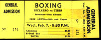 BIZZARRO, JOHNNY-TOMMY TIBBS FULL TICKET (1962)