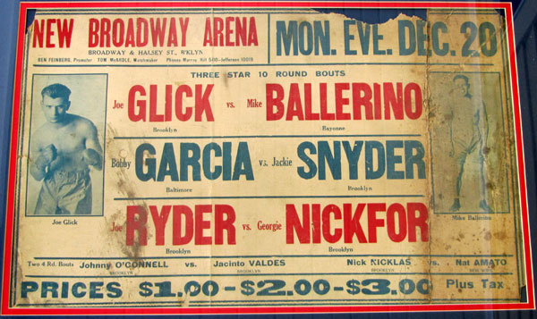 BALLERINO, MIKE-JOE GLICK ON SITE POSTER (1926)