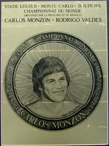 MONZON, CARLOS-RODRIGO VALDES I ON SITE POSTER (1976)