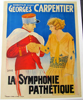 CARPENTIER, GEORGES ORIGINAL MOVIE POSTER (1928)