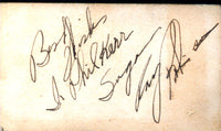 ROBINSON, SUGAR RAY INK SIGNATURE