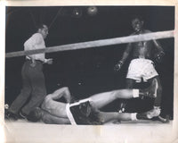 ROBINSON, SUGAR RAY-RANDY TURPIN II WIRE PHOTO (1951)