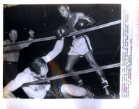 ROBINSON, SUGAR RAY-JOE RINDONE WIRE PHOTO (1950)