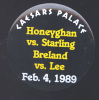 HONEYGHAN, LLOYD-MARLON STARLING & MARK BRELAND_SEUNG-SOON LEE SOUVENIR PIN (1989)
