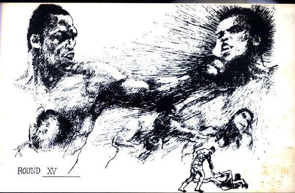 ALI, MUHAMMAD-JOE FRAZIER III POSTCARD (1975)