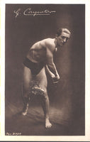 CARPENTIER, GEORGES REAL PHOTO POSTCARD