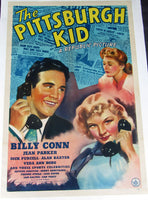 CONN, BILLY IN THE PITTSBURGH KID MOVIE POSTER (1941)