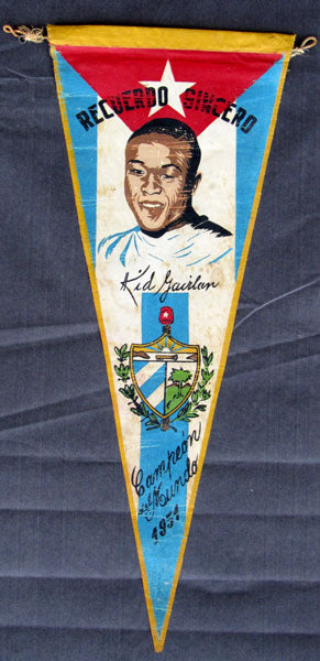 GAVILAN, KID SOUVENIR PENNANT (AS CHAMPION-1951)