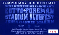 COTTO, MIGUEL-YURI FOREMAN CREDENTIAL (2010)
