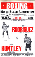 RODRIGUEZ, LUIS-DUB HUNTLEY BROADSIDE POSTER (1969)