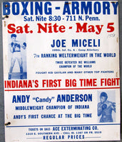 MICELI, JOE-ANDY ANDERSON ON SITE POSTER (1951)