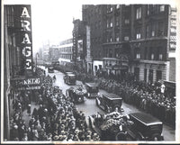 RICKARD, TEX ANTIQUE WIRE PHOTO (FUNERAL PROCESSION-1929)