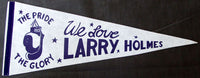 HOLMES, LARRY-GERRY COONEY SOUVENIR PENNANT (1982)