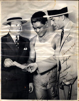 GARCIA, CEFERINO SIGNED PHOTOGRAPH (1938)