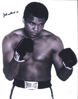 ALI, MUHAMMAD SIGNED PHOTO (8" x 10")