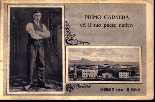 CARNERA, PRIMO ITALIAN POSTCARD (1950'S)