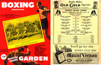 STEELE, FREDDIE-EDDIE "BABE" RISKO OFFICIAL PROGRAM (1937)