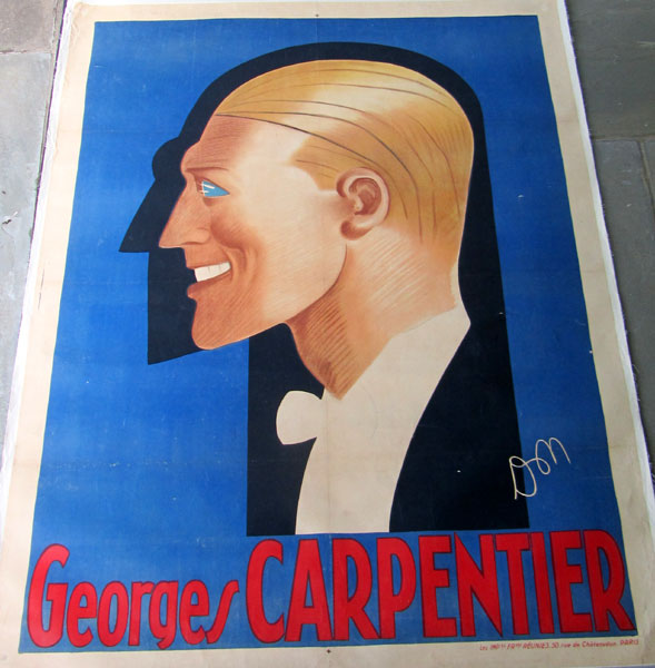 CARPENTIER, GEORGES ORIGINAL POSTER (BY DON)