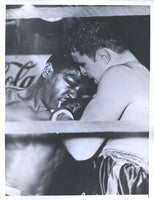 BASSETT, PERCY-LOUIS CARRARA  ORIGINAL WIRE PHOTO (1953)