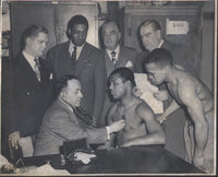 ROBINSON, SUGAR RAY-BOBBY LEE ORIGINAL WIRE PHOTO (1949)