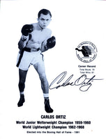 ORTIZ, CARLOS SIGNED PROMOTIONAL PHOTO