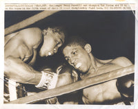 PARET, BENNY "KID"-DON JORDAN ORIGINAL WIRE PHOTO (1960)