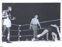 CARTER, JIMMY-FREDDIE "BABE" HERMAN ORIGINAL WIRE PHOTO (1954)