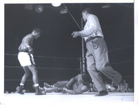 ROBINSON, SUGAR RAY-RANDY TURPIN II ORIGINAL WIRE PHOTO (1951)