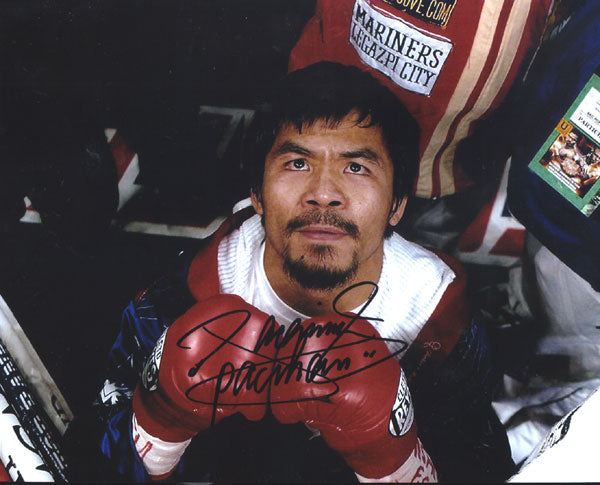 PACQUIAO, MANNY SIGNED PHOTO