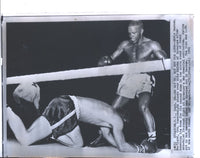 MACHEN, EDDIE-MIKE DEJOHN ORIGINAL WIRE PHOTO (1961)