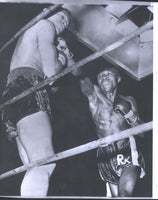 RAMOS, SUGAR-RAFIU KING ORIGINAL WIRE PHOTO (1963)